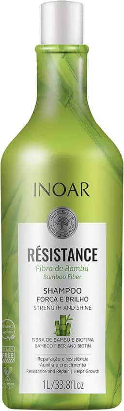 Inoar Résistance Fibra de Bambu Shampoo 1000 ml, Inoar