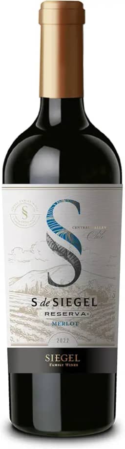 Vinho Chileno Tinto S de Siegel Reserva Merlot