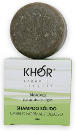 Shampoo Sólido KHOR - Cabelos normais/oleosos (Shampoo em Barra) - 80g