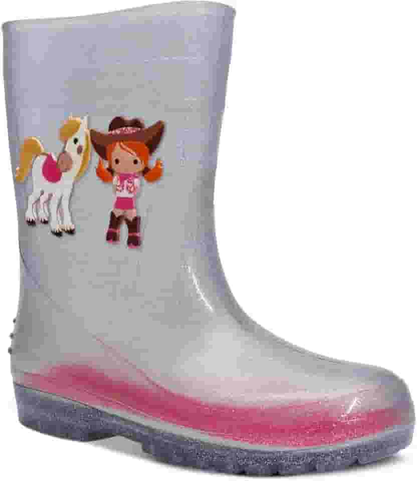 Bota Galocha Infantil Menina Nº 25 ao 34 Botinha Feminina Country Boiadeira 09.48