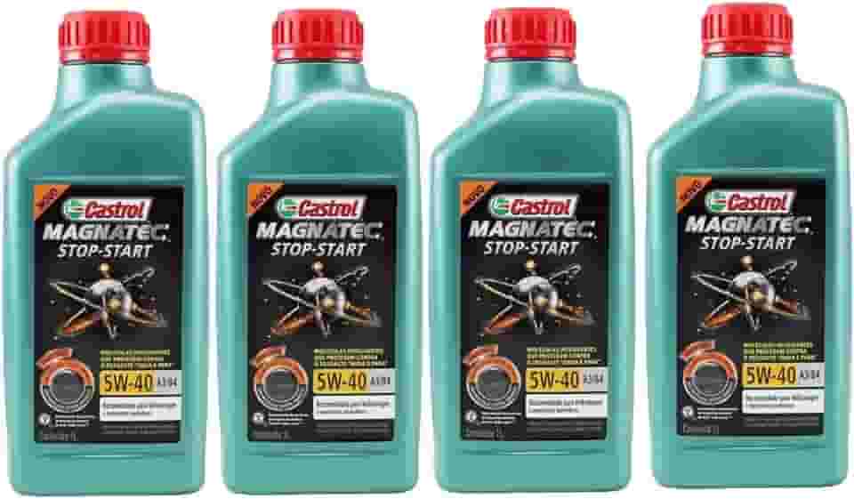 Kit 4 Óleo Motor Castrol Magnatec 5w40 A3/b4 502 00