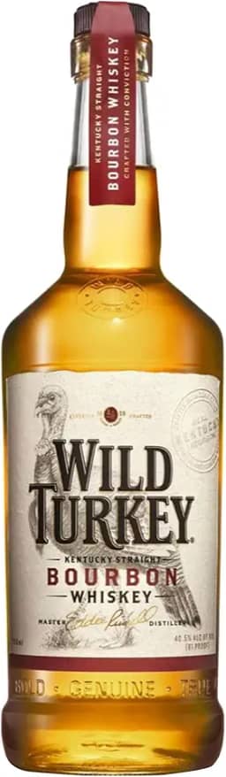 Whiskey Bourbon Wild Turkey 81 Wild Turkey 81 Sabor Caramelo Adocicado. 1000 Ml