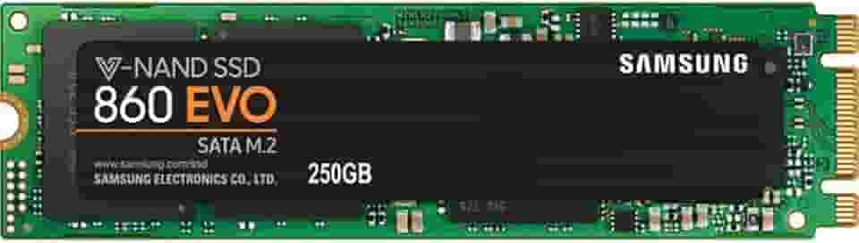 Samsung 860 EVO 250GB M.2 SATA Internal SSD (MZ-N6E250BW)
