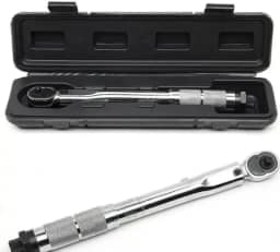 TORQUIMETRO DE ESTALO MINI P/SOQUETE 1/4 5-25 NM 0,5KG A 2,5KG