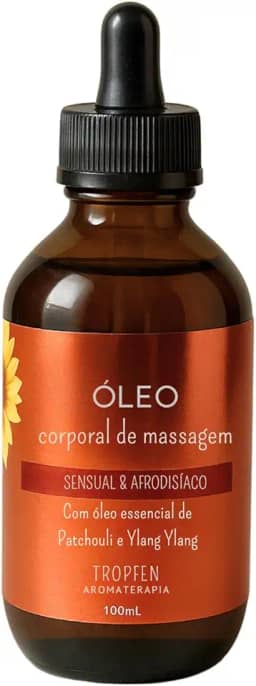 Óleo de Massagem Tântrica Erótica com Óleo Essencial Aumenta Libido Tropfen 100 ml