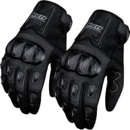 Luva X11 Blackout Moto Motoqueiro Motociclista Motoboy Cor Preto