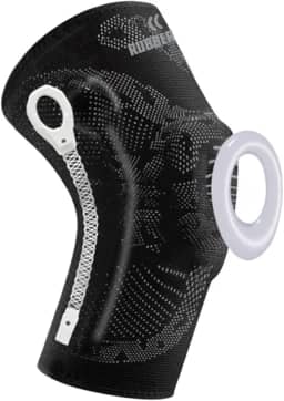 Joelheira de Compressão Profissional Snake para proteção e recuperação do joelho Premium Rubber Fit (G)