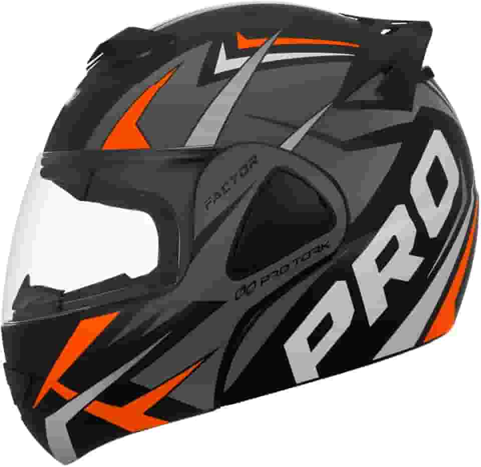 CAPACETE ESCAMOTEÁVEL PRO TORK V-PRO JET FACTOR FOSCO CINZA TAM. 58