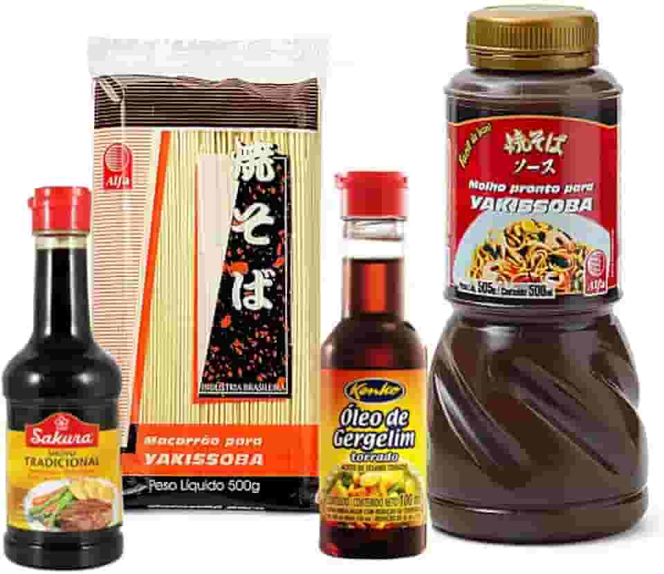 Kit Oriental para Preparo do Prato Yakissoba