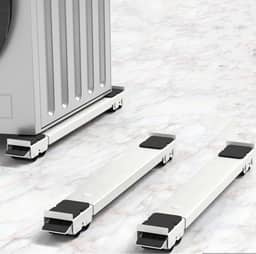 Suporte com Rodinhas para Eletrodomésticos Reforçado Ajustável