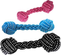 Chalesco Brinquedo de Corda Rope Bone para Cães (Cor Sortida)