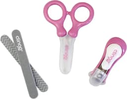 Clingo Kit Manicure Infantil Rosa Rosa