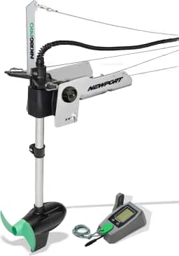 Newport Motor elétrico de caiaque NK180PRO - equivalente a 1,8 HP, acionamento direto sem escovas de 24 V, alcance estendido de até 160 km, precisão silenciosa e eficiência otimizada