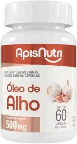 Oleo De Alho 500Mg 60Cap Apisnutri