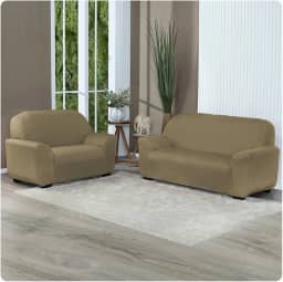 Capa Para Sofá Grossa em Malha Gel 2 e 3 Lugares Cores Diversas (Avela)