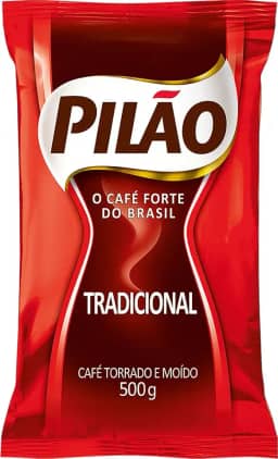 Cafe Torrado e Moido Tradicional Almofada 500G Pilão