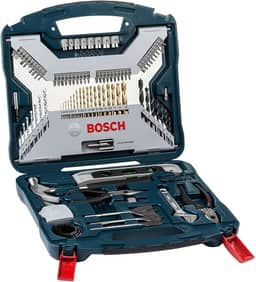 Bosch Kit de pontas e brocas em titânio X-Line com 103 peças