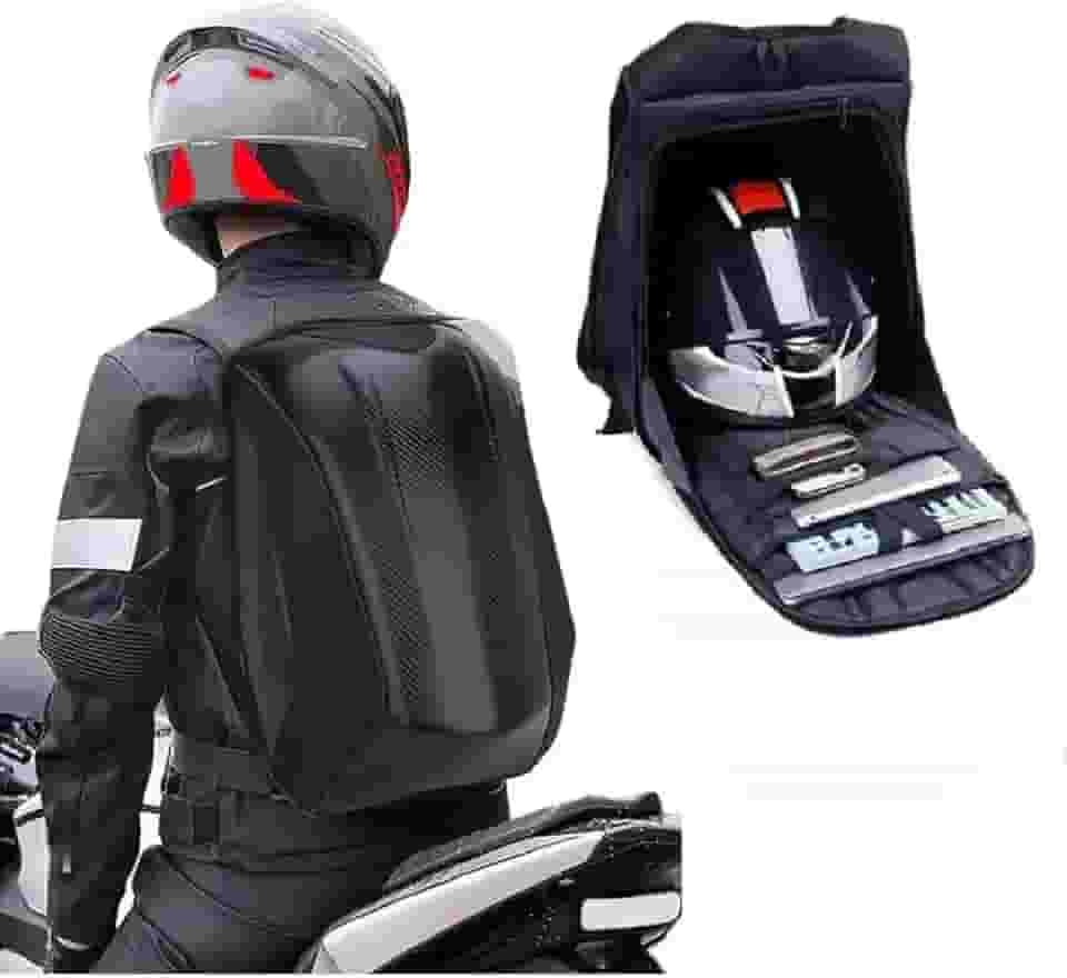 Mochila Bolsa Moto Impermeável Motoboy Waterpoof Reflexiva Grande Trabalho Passeio Função Anti Furto