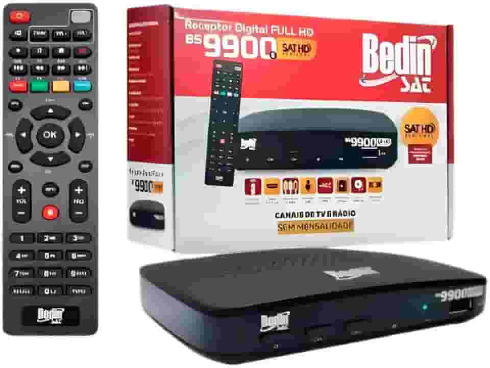 Receptor Digital Sat Hd Regional Banda Ku Bs9900s Bedin