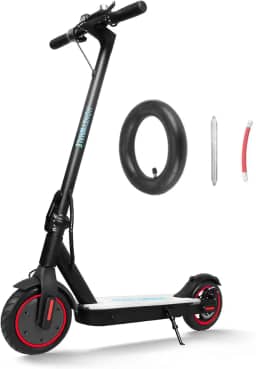 HONEYWHALE S2 Patinete Elétrico Dobrável para Adultos, 500W Scooter Eletrica, Velocidade Máxima de 30KM/H, Autonomia de 20KM, Bateria (36V, 6.6AH), Pedais Iluminados em 7 Cores