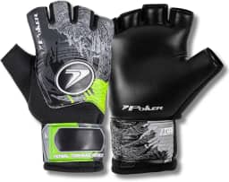 Luva de Goleiro Futsal Infantil Poker Infinity Training Sem Dedos Original | Palma Látex Profissional | Tamanhos 5 a 8 | Campo Society
