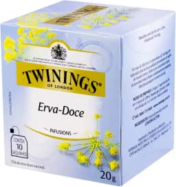 Twinings Chá De Erva Doce Nacional Com 10 Saquinhos