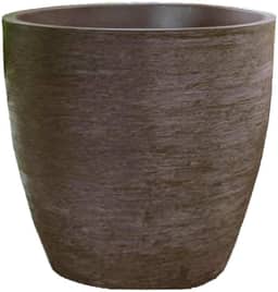 Vaso Planta 30x30 Oval Moderno Polietileno