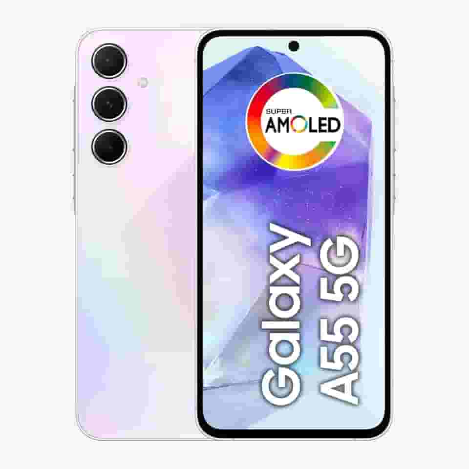 Samsung Galaxy A55 5G, Câmera Tripla Traseira de até 50MP, Selfie de 32MP, Nightography, Apagador de objetos, Design em metal e vidro, IP67, Super AMOLED 6.6' 120Hz Vision Booster, 256GB - Rosa
