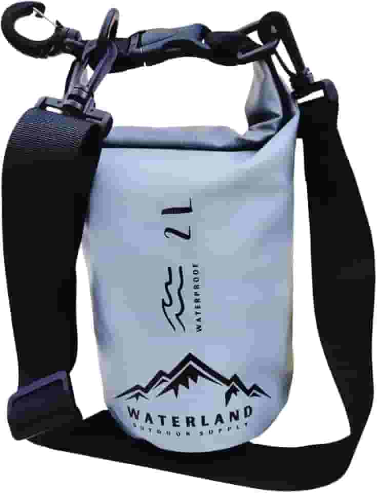 Bolsa a Prova Dagua Pequena Estanque Impermeável para Celular 2 Litros com Alça Tiracolo