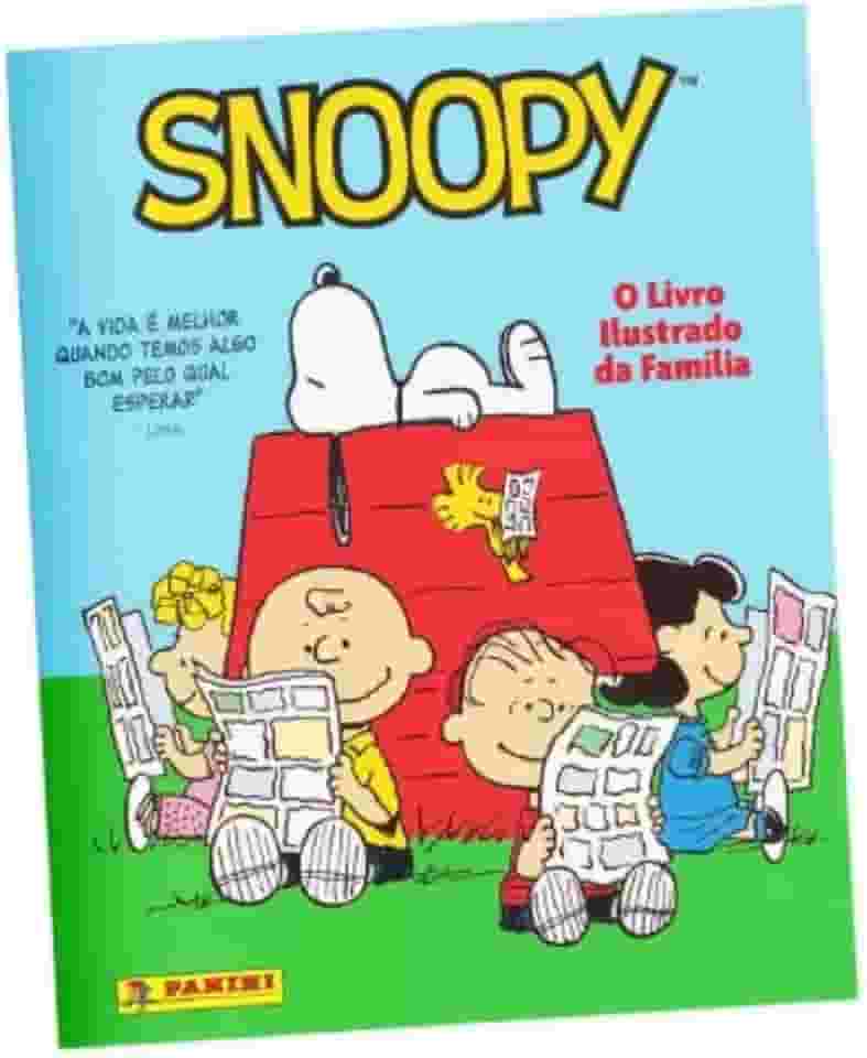Álbum de Figurinhas Brochura Snoopy