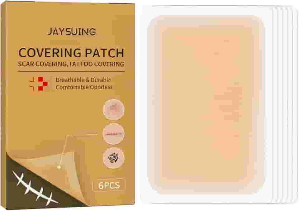 Adesivo de cobertura de tatuagem, corretivo invisível, fosco, à prova de suor e à prova d'água, tatuagem de cobertura, cicatriz, mancha