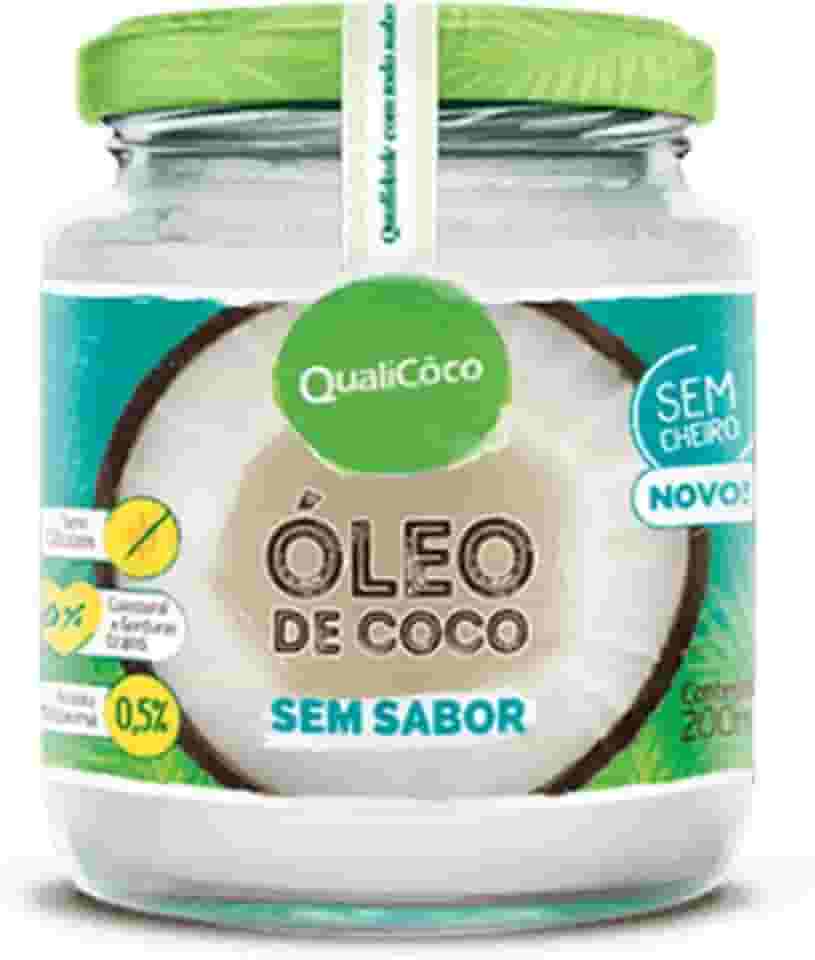 Qualicoco Oleo Coco Sem Sabor 200Ml