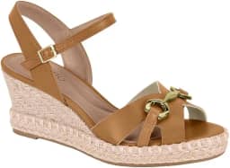 Sandália Feminina Anabela Beira Rio Aberta Atrás 8486.119