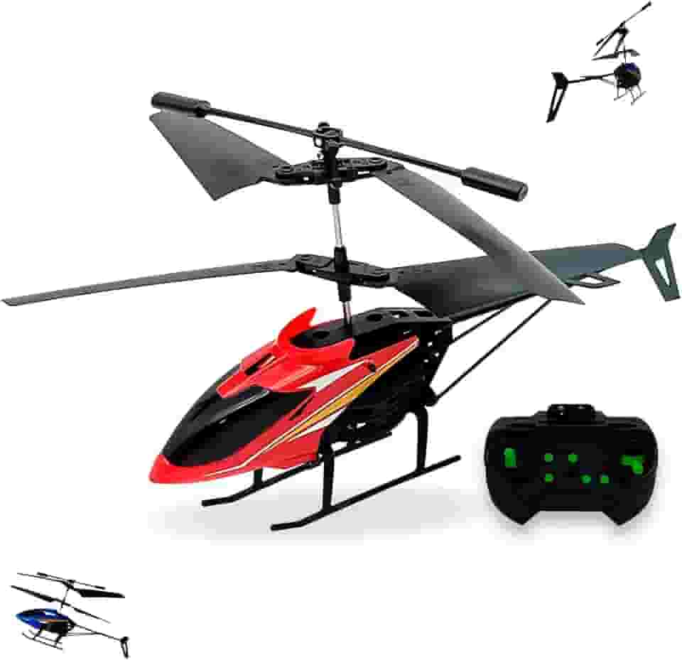 Helicóptero Kinger com Controle Remoto - 2,5 Canais para Voo Estável e Divertido