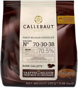 Gotas de Chocolate Meio Amargo 70,5% Cacau 70-30-38 400g - Callebaut