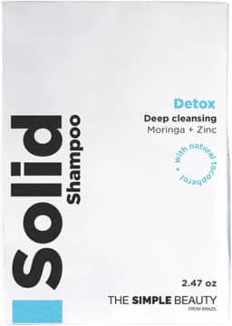 Shampoo Em Barra Detox Simple Organic