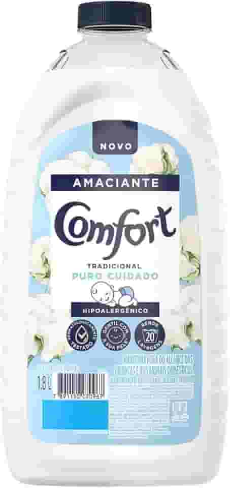 Comfort Amaciante Diluído Tradicional Puro Cuidado 1.8L