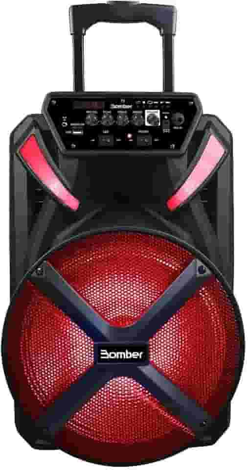 Caixa de Som Papão 500 Portátil Woofer 12 Pol Bluetooth com 18 Watts RMS - BOMBER