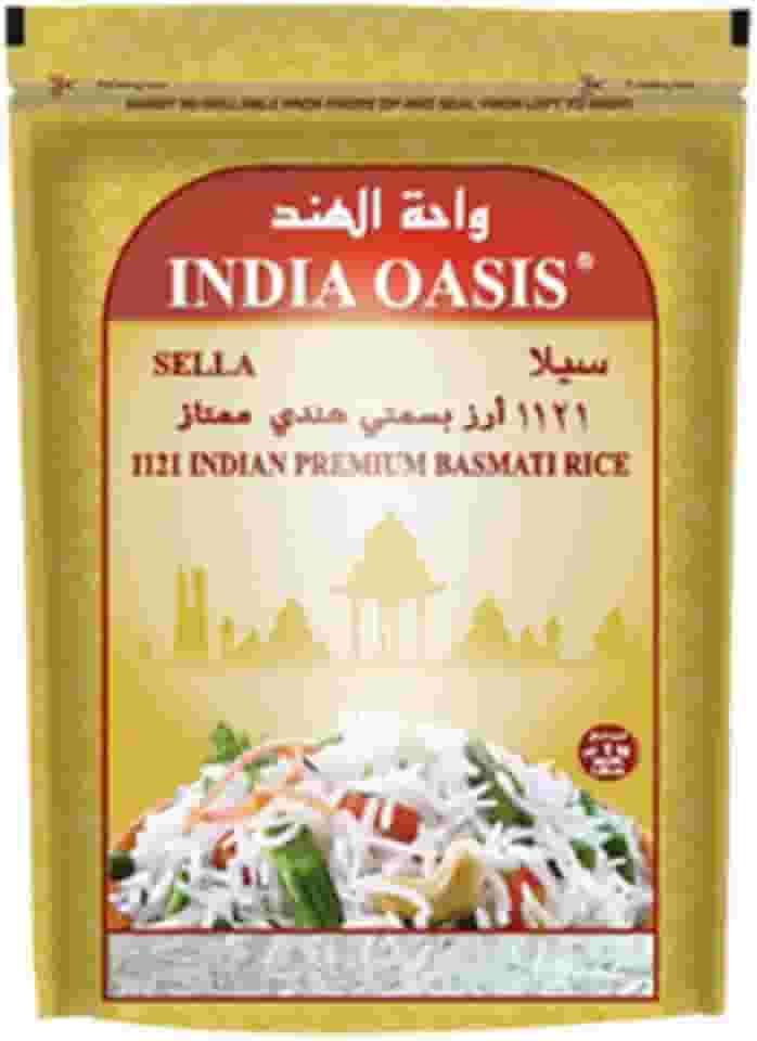 Arroz Basmati Indiano Parboilizado Premium 1kg