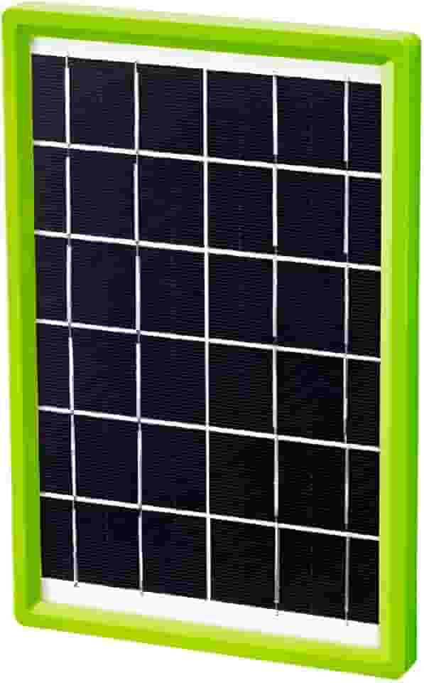 PAINEL SOLAR MONOCRISTALINO 6W USB 5 EM 1 | PORTÁTIL ATIVIDADES EXTERNAS | CARREGADOR SOLAR P/CELULAR | TABLET | VENTILADOR (Cod. SPO0468)