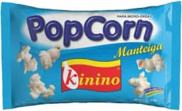 PIPOCA MICROONDAS MANTEIGA KININO 100G