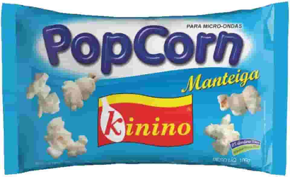 PIPOCA MICROONDAS MANTEIGA KININO 100G