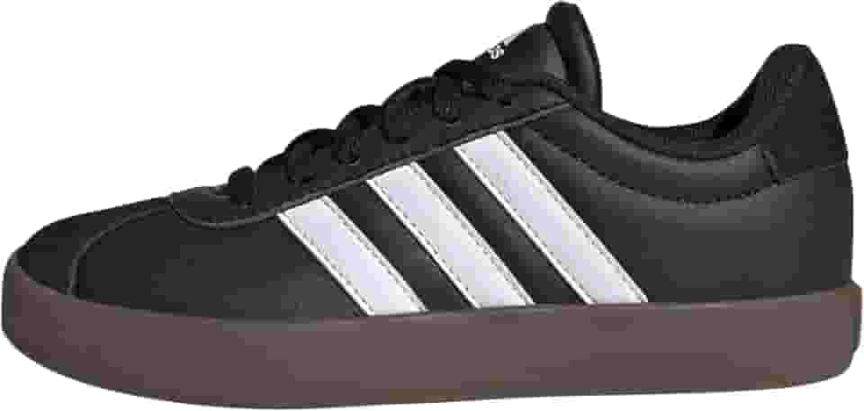 T�nis Adidas VL Court Infantil Preto e Branco