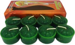 Vela Rechaud Citronela, Kit Com 8, Feita Com Óleo Essencial de Citronela, Repelente Contra Mosquitos, Muriçocas E Insetos. Aromática E Perfumada.