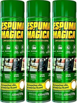 3- Produto Para Limpar Tênis Sapato Espuma Mágica Pro Auto