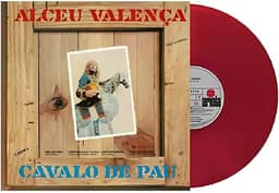 Disco de Vinil Lp Alceu Valença Cavalo de Pau Vinil Vermelho