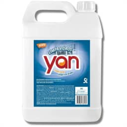 Limpa Vidros Liquido Yan Remove Manchas Galão 5 Litros
