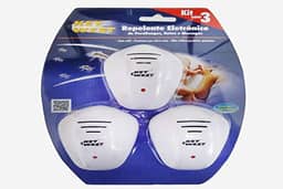 DNI 3 Repelentes Eletrônicos De Pernilongo Ratos E Morcegos - 6954