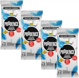 Preservativos Prudence 52mm Extra Fina Efeito Retardante 24 Camisinhas