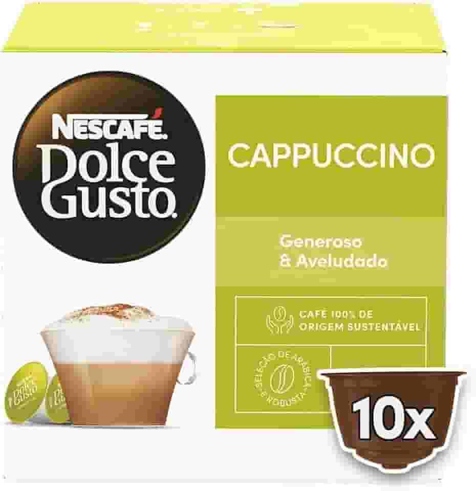 NESCAFÉ DOLCE GUSTO Café em Cápsula Cappuccino 10 Cápsulas